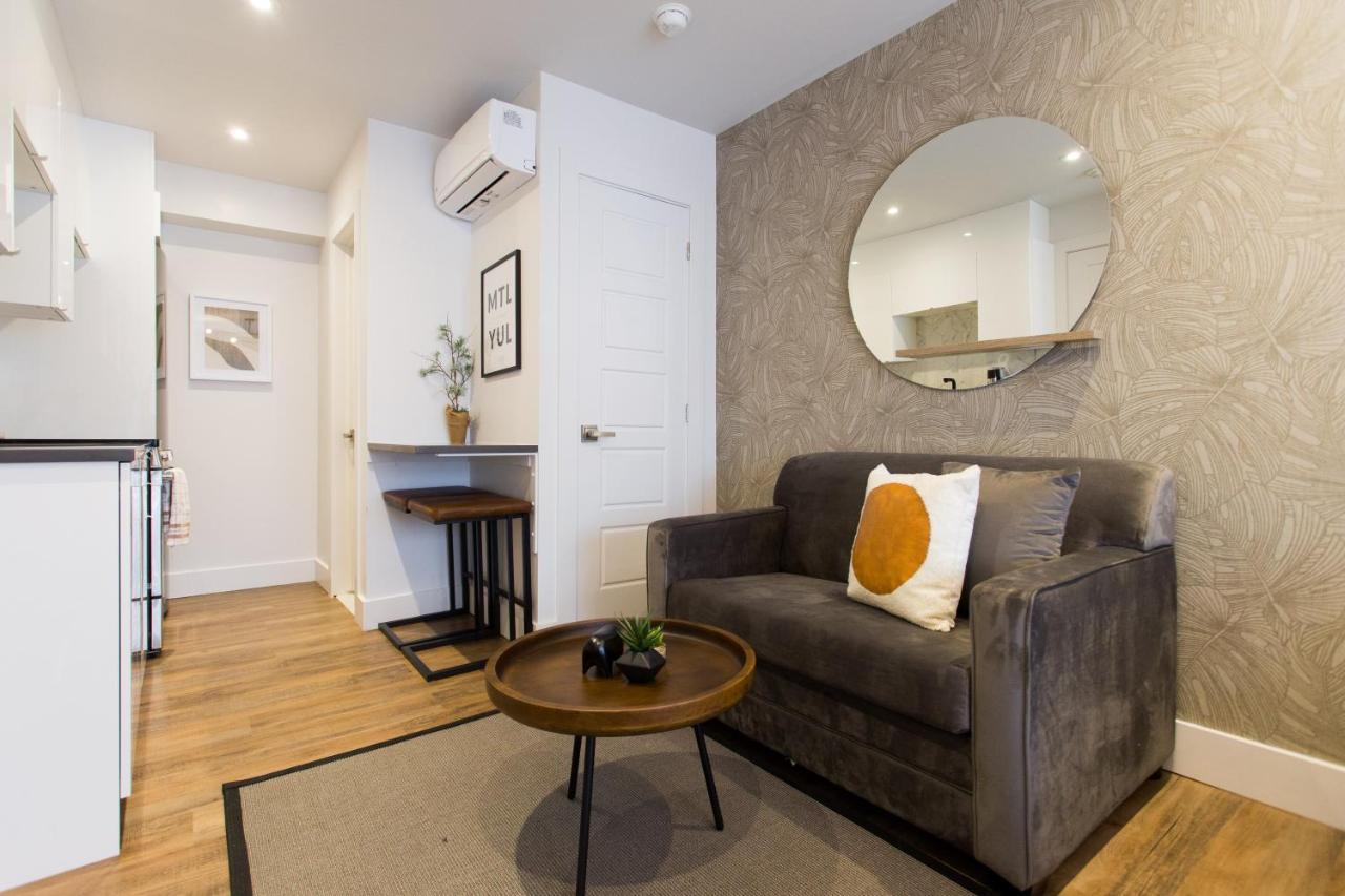 Blue Oasis Studio With Full Kitchen And Bath By Den Stays Montreal Ngoại thất bức ảnh